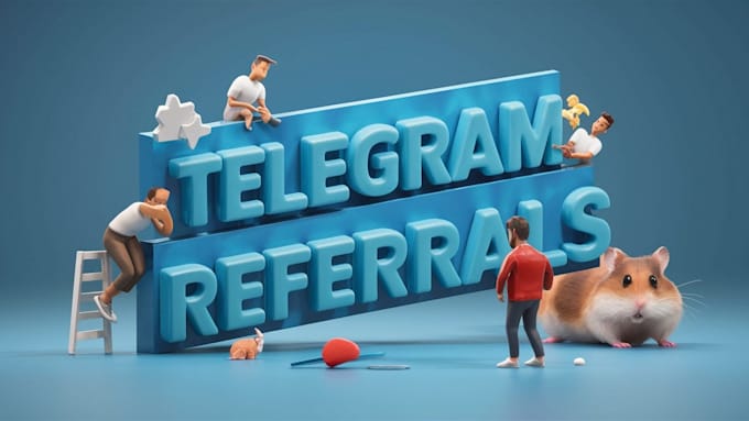I do Telegram referrals, twitter shoutouts, token promotion, affiliate referral link
